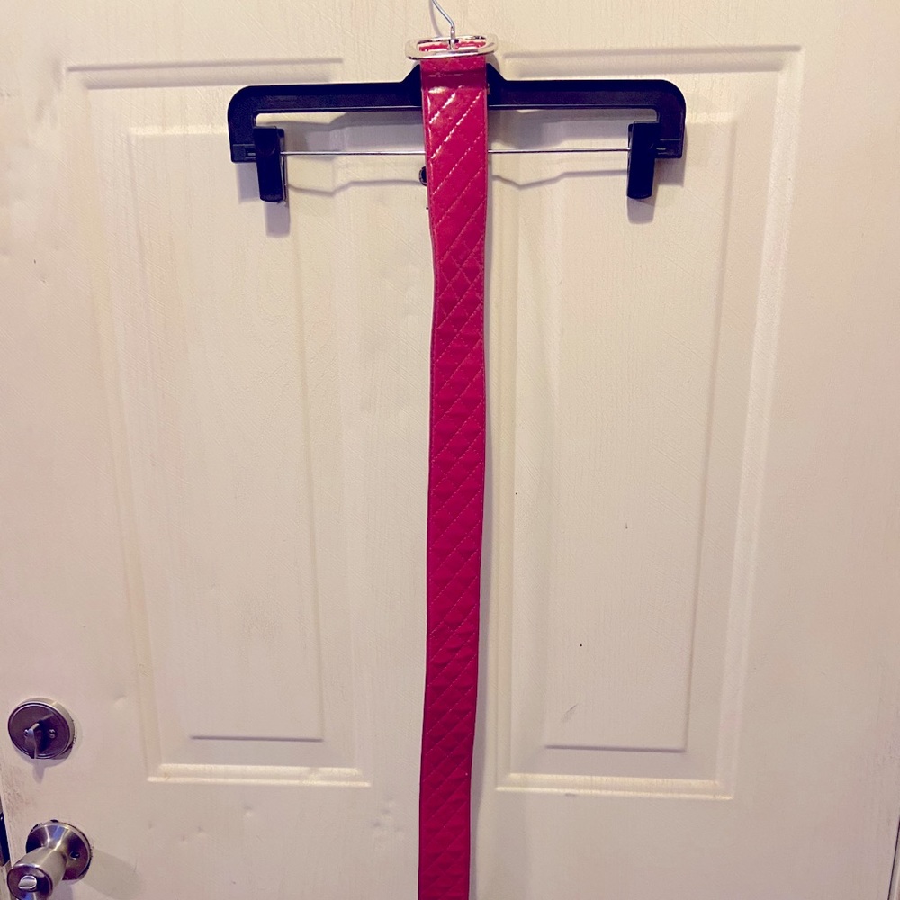 Hot pink belt 38”